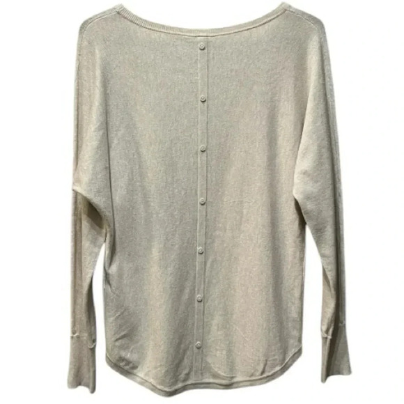 Soyaconcept Mock Button Back Viscose Blend Long Sleeve T-Shirt, Size XS NWOT - Picture 2 of 7